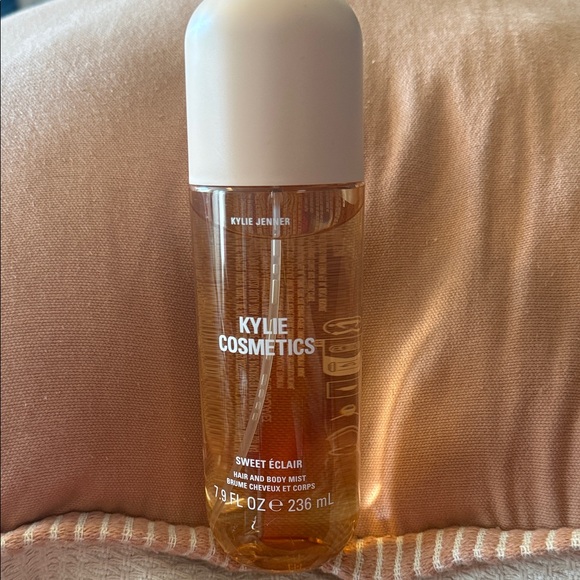 Kylie Cosmetics Other - Kylie Cosmetics Hair & Body Mist — Amber Liquid with Beige Cap